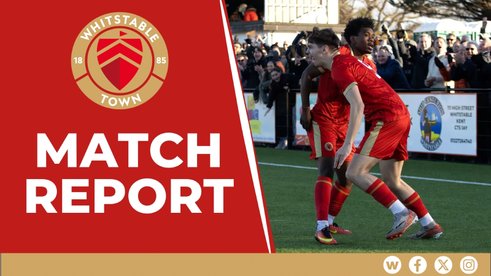 Record Crowd See Whitstable Into Last Four