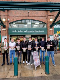 U15 Boys Impress During Morrisons Bag Pack