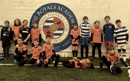 Young Sumas train with Reading FC