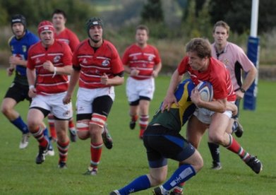 Larne men lose out by a single point