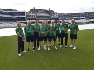 Cavaliers Playing at the Oval Festival