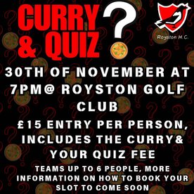Curry and Quiz Night