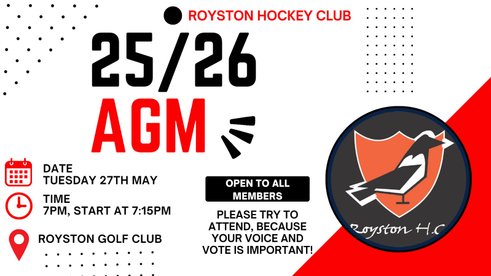 Royston Hockey Club AGM 2025