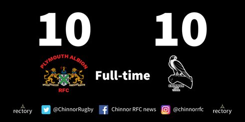 Plymouth Albion 10, Chinnor 10