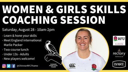 Women & Girls Skills Coaching Session - with Marlie Packer
