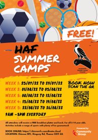 Summer HAF Camps at Chinnor
