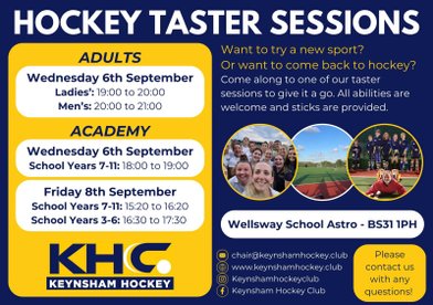 Hockey taster sessions