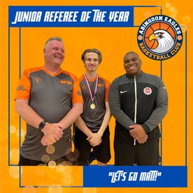 YBLs 'Junior Referee of the Year Award 2023'