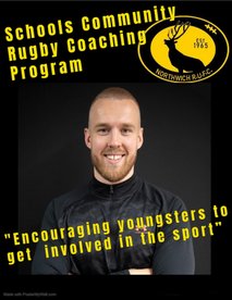 Northwich Rugby Schools Community Rugby Coaching Program.