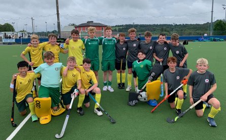 Railway u13 boys travel to Cork to support the Irish u16 boys
