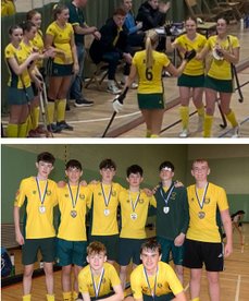 Railway in Leinster u18 Indoor action