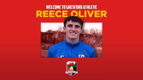 Gresford Athletic Sign Reece Oliver