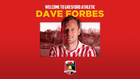 Gresford Athletic Sign Dave Forbes