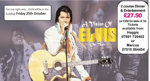 Elvis Night - Friday 25th October