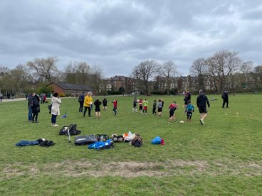 U7s happy to be training again