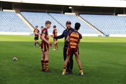 U14 Training with Hamish Watson at BT Murrayfield