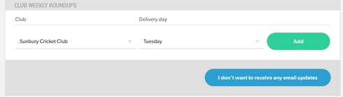 Weekly Roundup Email