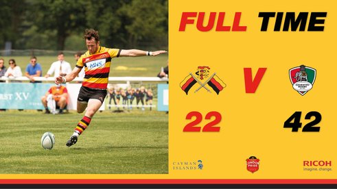 FINAL SCORE: RICHMOND 22 - COVENTRY 42