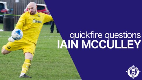 Quickfire Questions - Iain McCulley