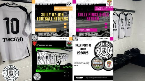 2024/25 season begins for VoG Juniors, Minis, SWYL, SWWGL Girls and Ladies