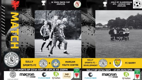 Cup and league action for our Mens teams