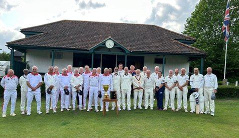 BSCC Vets XI vs England Over 70s