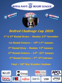 Betfred Challenge Cup 2026 – We are in!