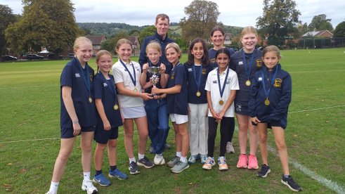 Oxford CC Girls U11 - County Champions!