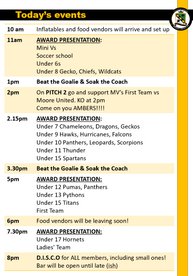 Presentation Day 11th May from 11am