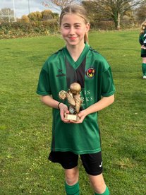 BETHANY THOMAS WINS CLUB OCTOBER PLAYER OF THE MONTH AWARD