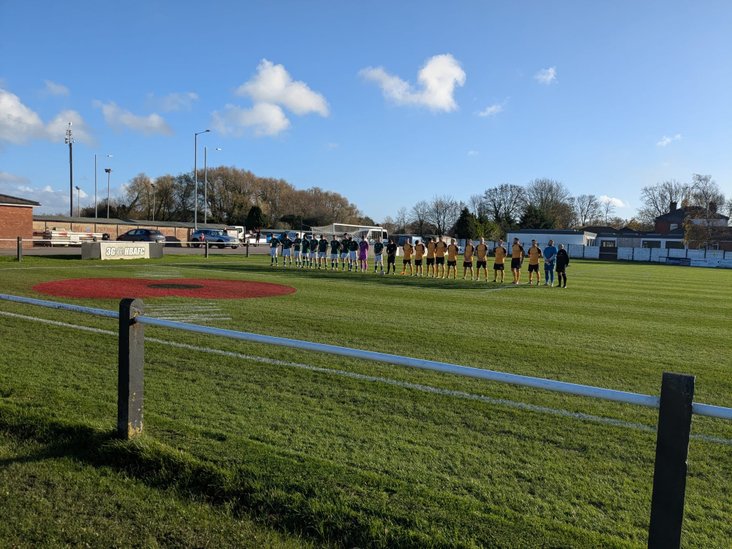 Hesketh Bank v Holker Old Boys minuet silence