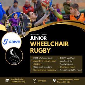 Wheel You Join Us? Chinnor RFC Kicks Off Wheelchair Rugby Sessions