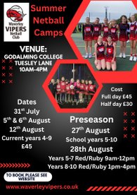 Waverley Vipers Summer Camps 2025