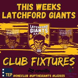 This Weeks Fixtures & Pitch Allocations