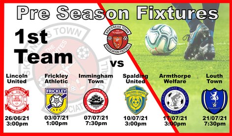 Updated Pre-season Fixtures