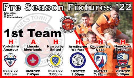 Latest Pre-Season Fixtures