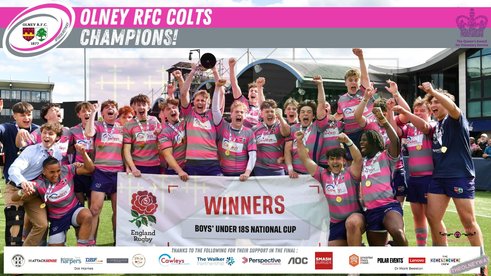 Olney Winners of the National Colts Cup