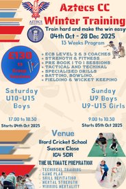 Youth Winter Training Programme - 2025