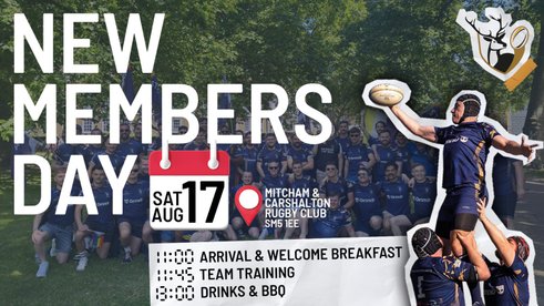 New Members Day - 17th August