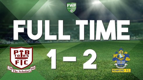 Potters Bar Town 1, Romford 2
