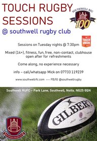 Touch Rugby Group Looking for New Joiners