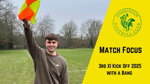 Dorkinian 3rd XI 3 v 0 Holland Sports Reserves