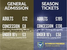 Admission Prices