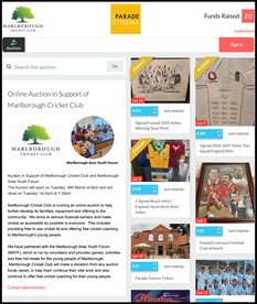 MCC Online Auction Launches 18th March