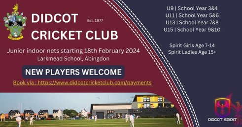 Junior Winter Training Booking Open