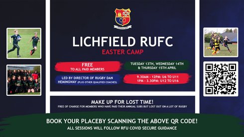 The Return of Lichfield Rugby