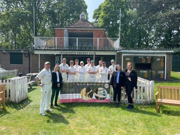 New sponsors for Petersfield Cricket Club