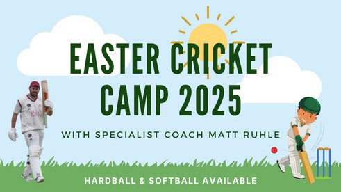 Easter Cricket Camps 2025