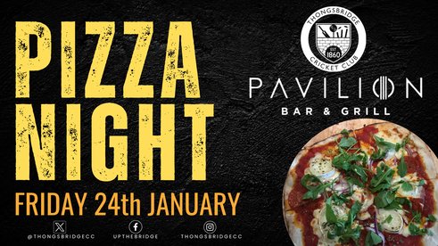 Pizza Night Returns on Friday 24th January!