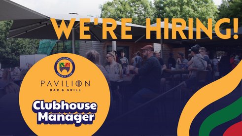 We’re Hiring a Clubhouse Manager